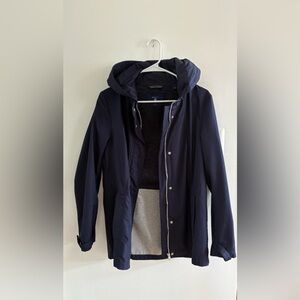 GANT rain jacket / raincoat Navy S